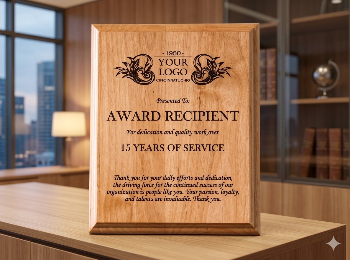 Wooden Placard